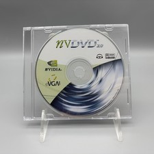 Vintage 2003 NVIDIA NVDVD 2.0 DVD Player Software CD-ROM EVGA Windows PC