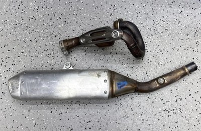 2021 Kawasaki Kx450f Kx 450 OEM Exhaust Header Muffler 2019 - 2023