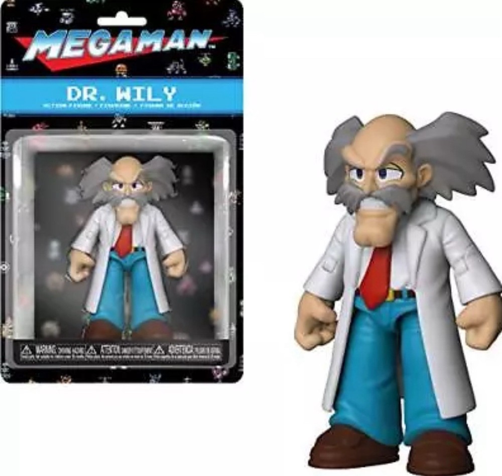 Funko Mega Man Dr Wily Collectible Retro Gaming Action Figure  