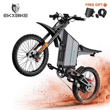 12000W Electric Dirt Bike for Adult 62MPH 19" Off Road 72V 30Ah Full Suspension