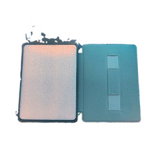 Folding Folio Tablet/eReader Case w/ Integrated Stand, Universal, Green Fabric