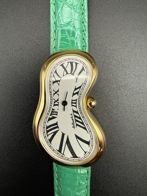 Exaequo Softwatch Salvador Dali Style Vintage Uhr Armbanduhr ähnlich Cartier
