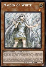 NM - Maiden of White (Secret Rare) Secret Rare Structure Deck: Blue-Eyes White D
