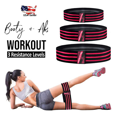 Hip Circle Resistance Band Fitness Loop Elastic Booty Legs