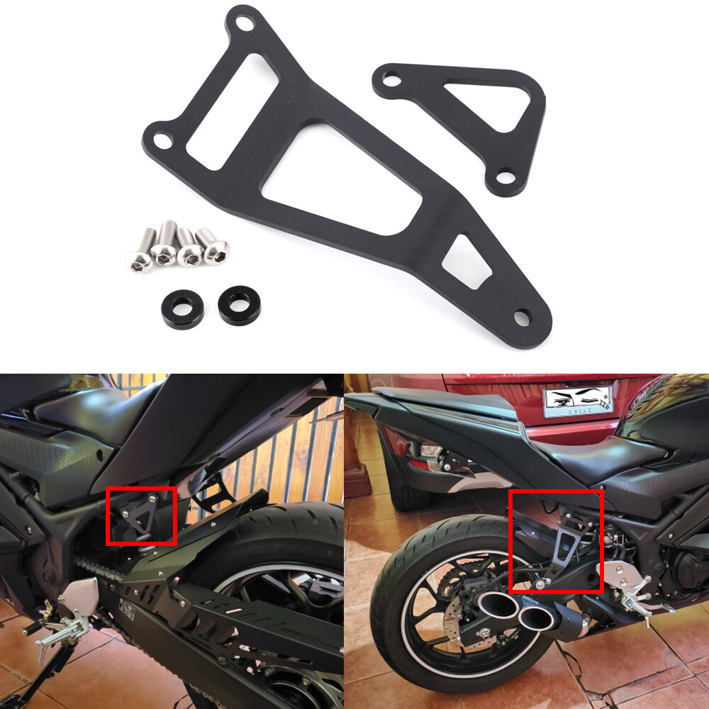 Rear Foot Rest Blanking Plates For YAMAHA YZF-R3 YZF-R25 MT-25 MT