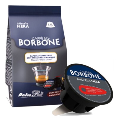 360 Kapseln Dolce Gusto Blend Schwarz Caffè Borbone Modell Nescafe
