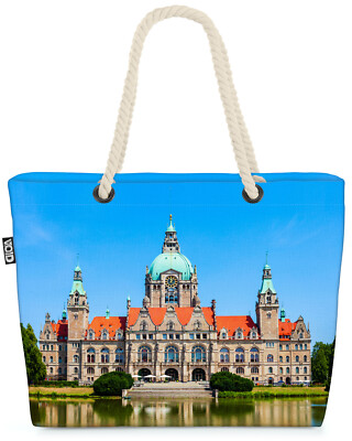 Hannover Beach Bag Hannover Herrenhäuser Gärten Niedersachsen Neues Rathaus Mas