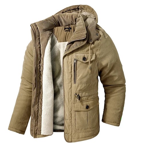 Men's Winter Jacket Coats Military Outdoor Male Windbreaker Hooded Outwear