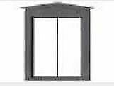 Tichy Trains 8303 HO Scale 2-Pane Peaked Window with Precut Glazing (12)