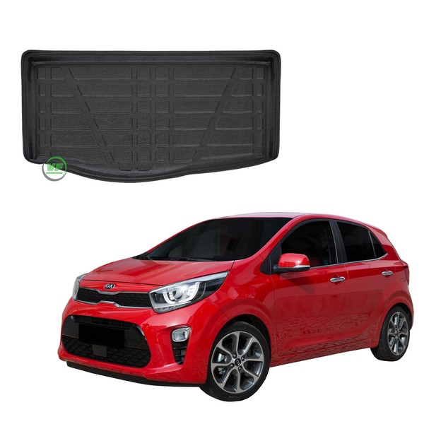 Kofferraumwanne Laderaumwanne FüR Kia Picanto Ab 2018 Antirutsch-image
