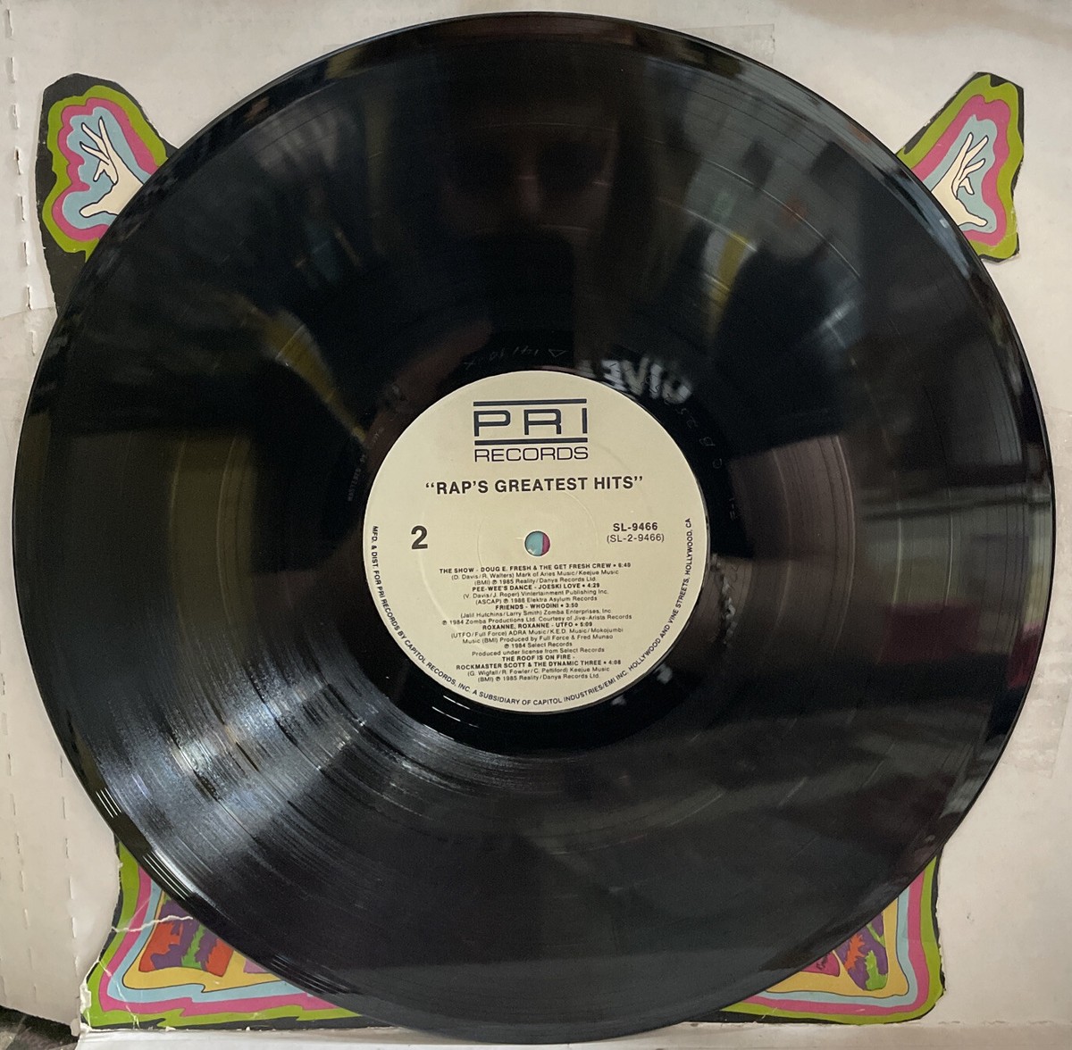 Rap's Greatest Hits Various Record SL9466 | eBay