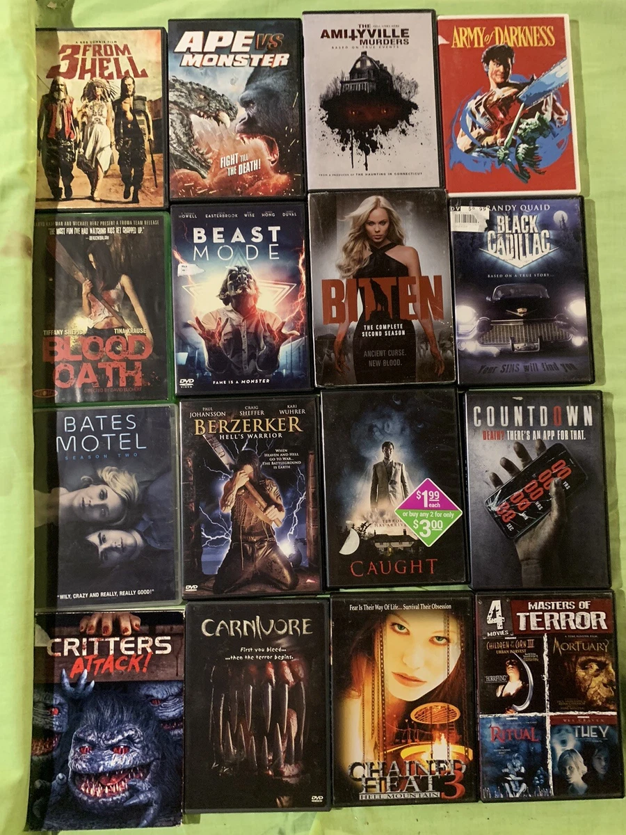 8 Horror DVD LOT PICK & CHOOSE $4 Flat Combined Shipping | eBay