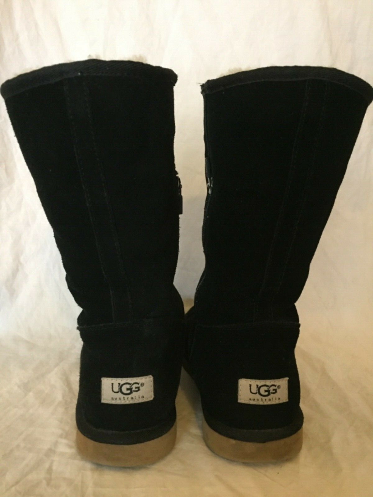 Women’s  UGG boots BLACK side zip size 9 - image 2