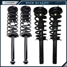 Set 4 Complete Front & Rear Strut Coil Spring Shocks For 2001 2002 2003 Acura CL