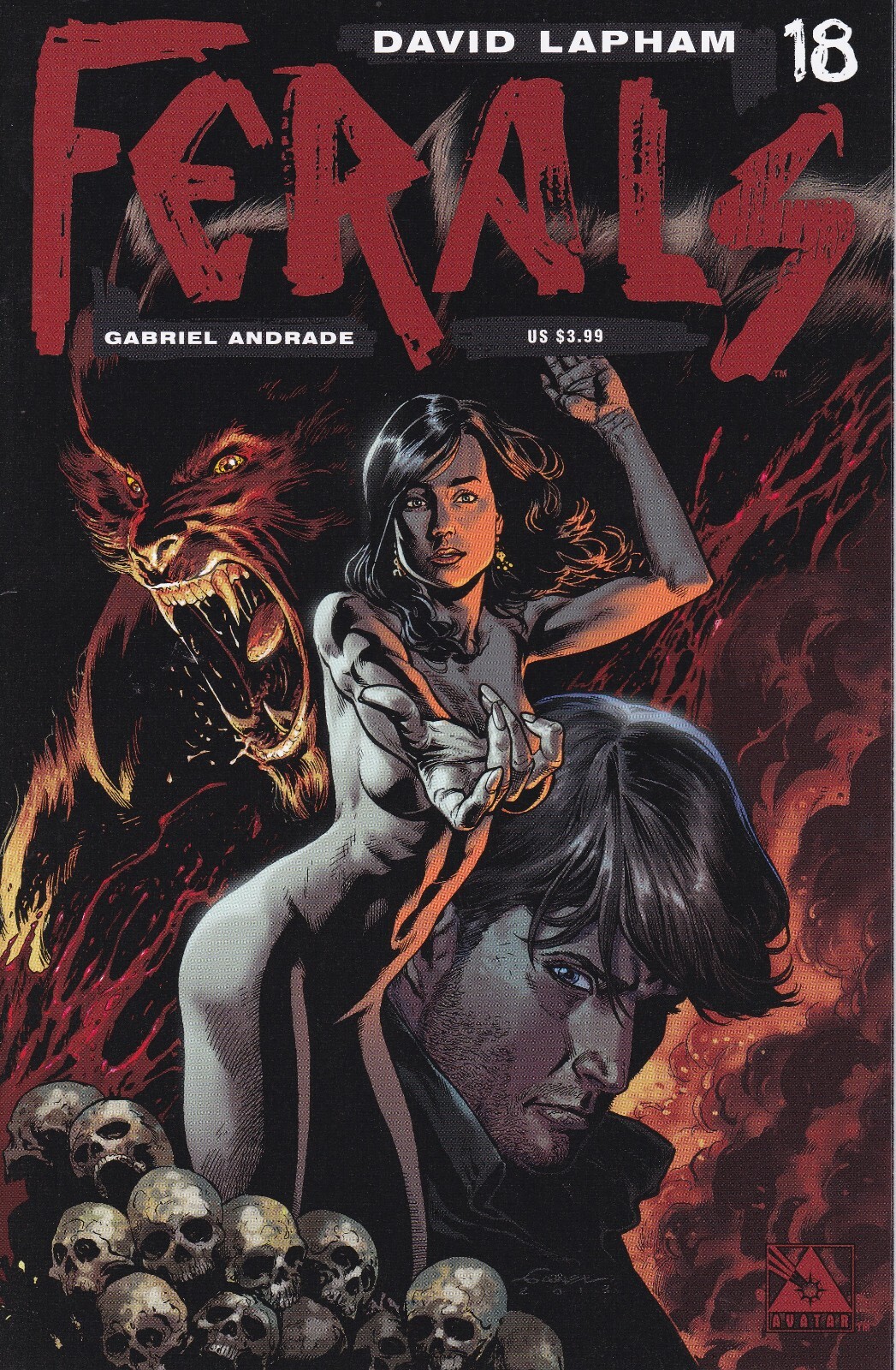 FERALS (2012) #18 - Regular Cover - BACK ISSUE