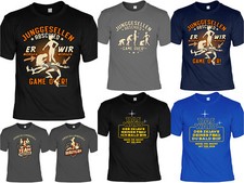 Junggesellen T-Shirt - Gruppenshirt Junggesellenabschied - Br&auml;utigam Party Shirt