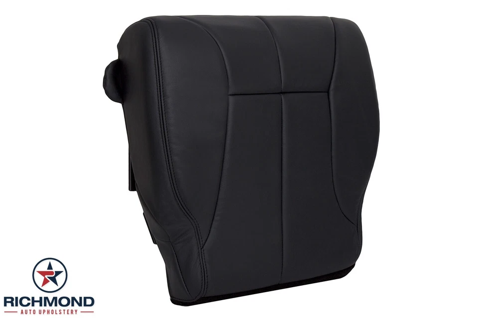 2000 2001 Dodge Ram 3500 SLT -со стороны водителя низ кожаный чехол на сиденье DK темно-серый - Изображение 2 из 4