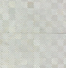 12x12 Sparkle Iridescent White Tile Backsplash Natural 10 Square Feet T-32
