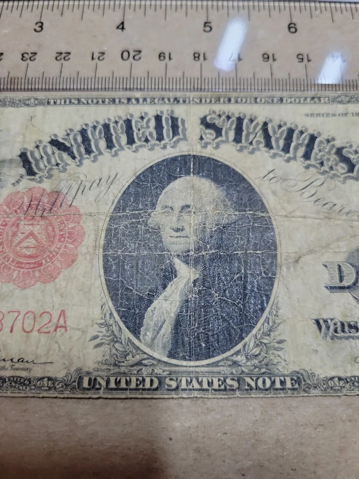 🇺🇸 USA United States Note Dollar Series 1917 FR-39 Federal Reserve 122522-3 - Image 3 of 4