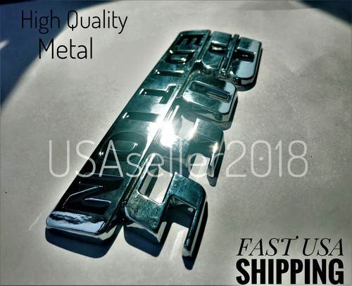 BOSS EDITION Chrome Fit All Cars Trucks Fender Side 3D Sign logo CUSTOM EMBLEMS - Foto 6 di 8