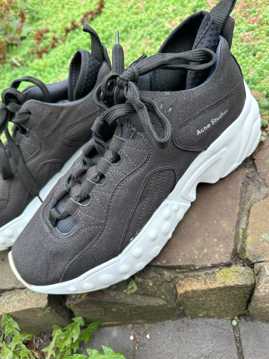 Leather Sneakers Women's Fragrance Acne Studios Black