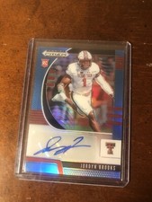2020 Panini Draft Picks Jordyn Brooks Auto #11/30 RARE