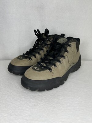 Vintage Leather Oakley Nail Skull Crossbones Hiking Boots Womens  Men’s