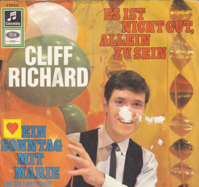 7'' Single - Cliff Richard - Ein Sonntag mit Marie