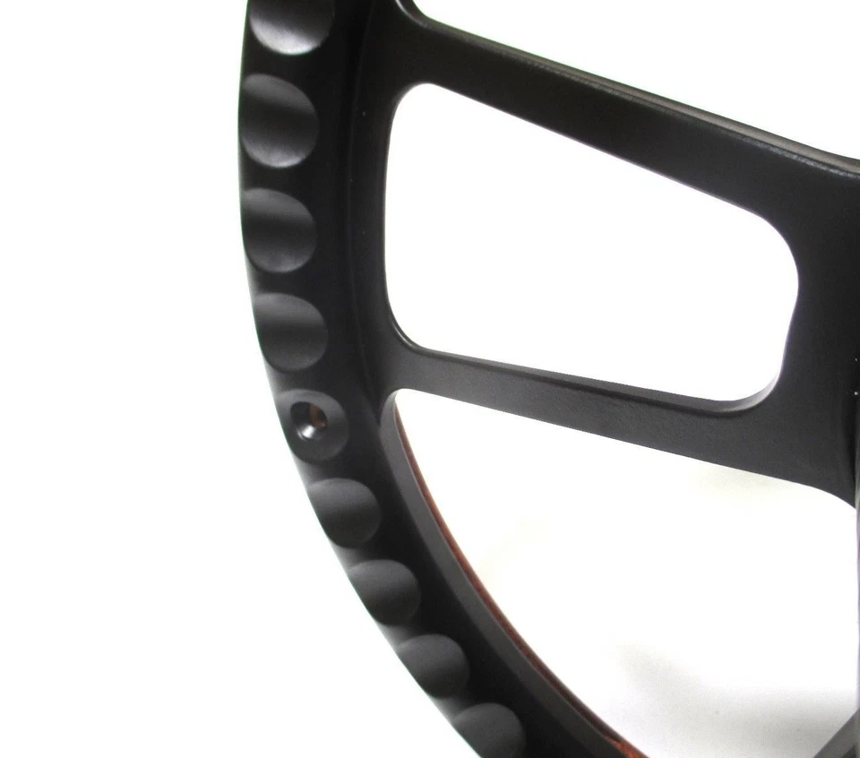 Camión Chevy 1948-59 con GM, kit de volante de columna Ididit caoba y negro  Foto 2 de 4