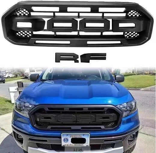 Raptor Style For Ford Ranger Auto Parts Grille 19 23 with LED