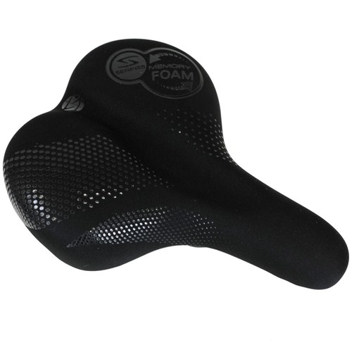 Serfas TBM-20L Tailbones® Memory Foam Lycra Dual Density Saddle - Picture 6 of 8