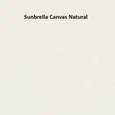 Sunbrella Canvas Natural 5404-0000 outdoor/indoor fabric by the yard, 54" wide