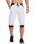 thumbnail 33 - Breathable Mesh Capri Shorts Men's Gym Workout Running Sports Short Casual Pants