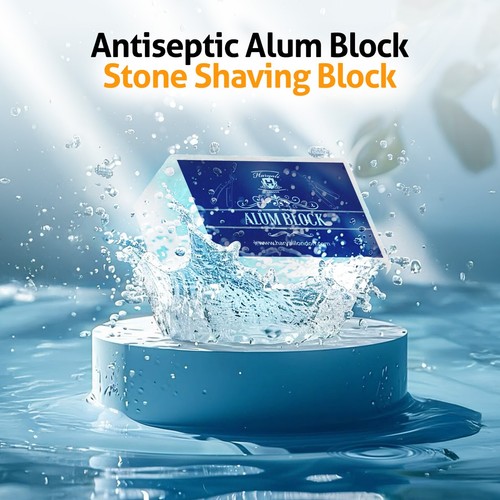 Alum Block Wet Shaving Men After Shave Skin Care Stop Bleeding Antiseptic Stone - Bild 7 von 7