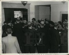 Foto de prensa de 1932 juzgado del condado de Nueva York contribuyentes y alcalde James Walker