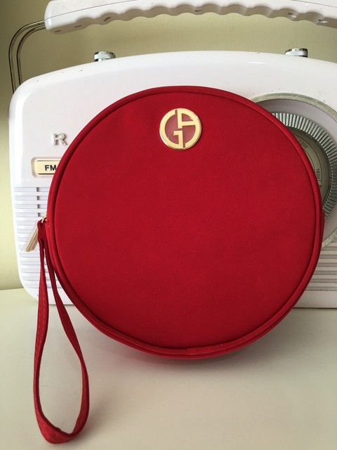 armani bag red
