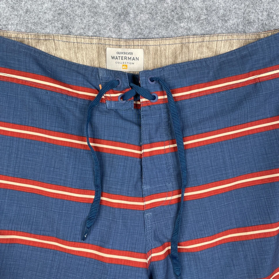 Pantalones Cortos Colección Quiksilver Waterman Para Hombre Talla 34 Tabla Surf Informal Caminar Foto 2 de 4