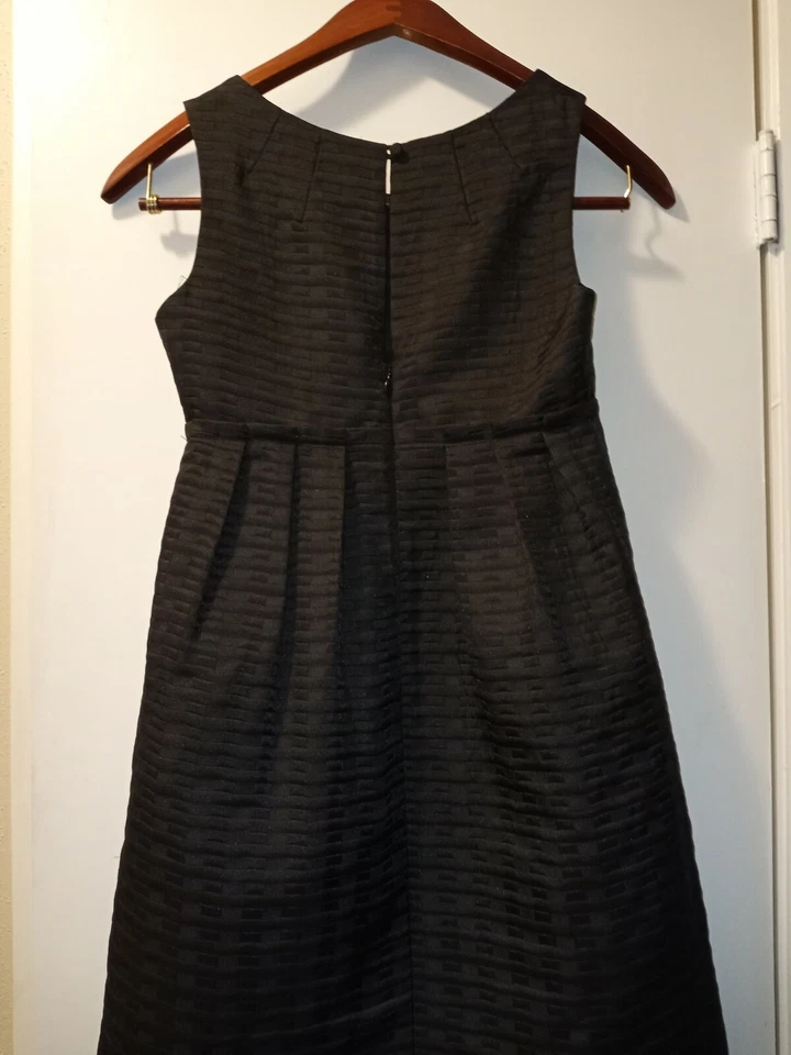 Max&Cleo Womens DRESS Formal Dress Black Sleveeles size 2 short 100% Polyester.  - Image 3 of 4