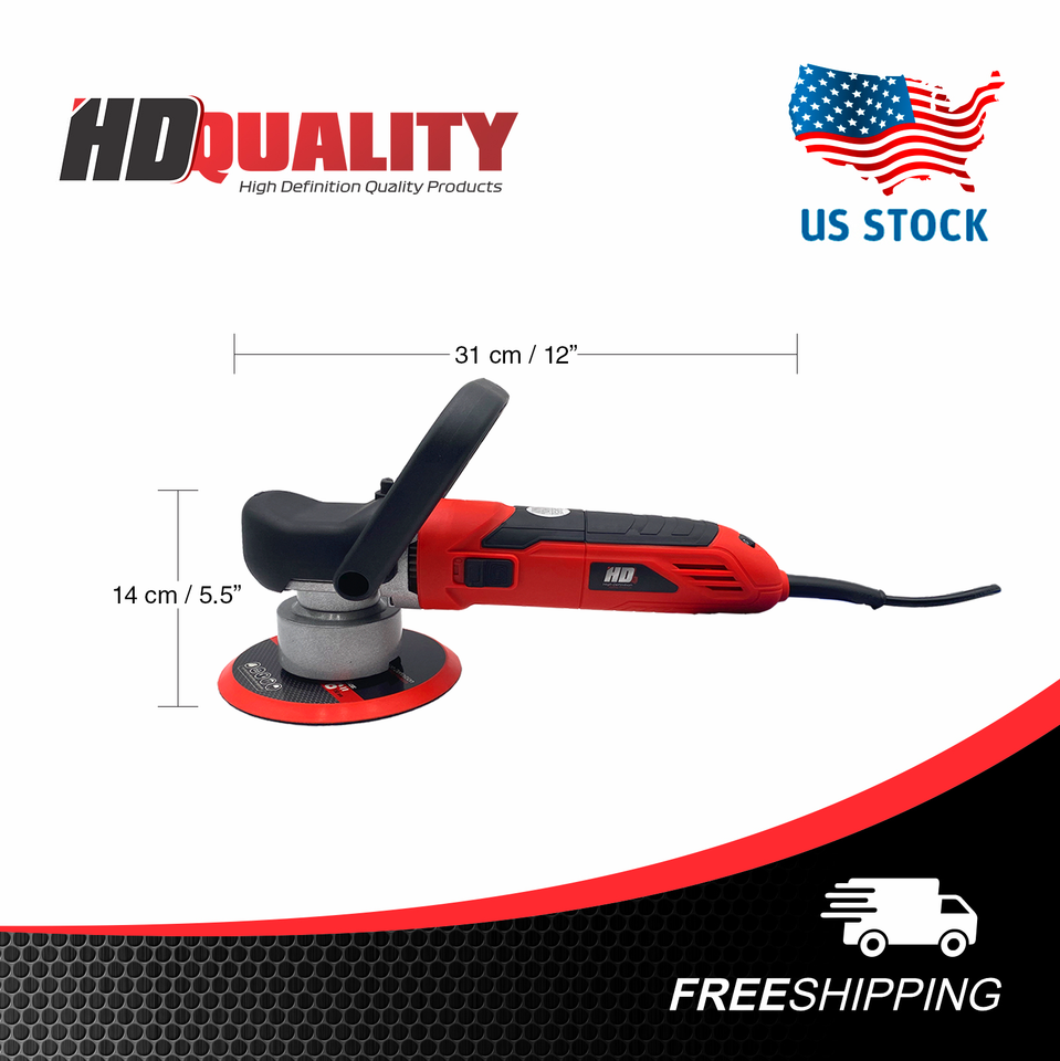 HDQ PROFESSIONAL Dual Action Orbital Polisher Car Detailing | eBay
