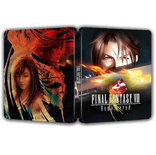 Final Fantasy VIII Remastered custodia Steelbook personalizzata solo PS5/PS4/PS3/Xbox