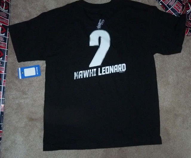 NEW NBA San Antonio Spurs Kawhi Leonard Jersey T Shirt Youth Boys L 14 16 NWT | eBay