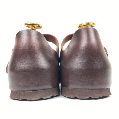 BIRKENSTOCK Mantova Flat Strap Shoes Brown Narrow Size 35 JP