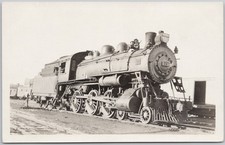 Locomotive 591 Canadian Pacific Railway CPR Class D-9-C RPPC Postcard H73