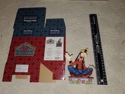 JIM SHORE WALT DISNEY TRADITIONS SHOWCASE GAWRSH GOOFY FIGURINE W/ BOX #4011752