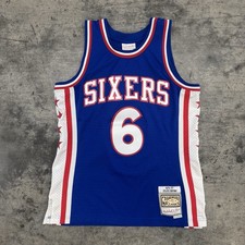 Men's Mitchell & Ness NBA Swingman Jersey 76ers 1976 Julius Erving Medium