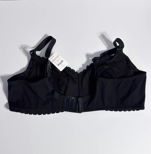 Momanda Nursing Bra Womens Size 42B Black Lace Pumping Hands Free Support - Picture 3 of 6