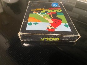Golf (Nintendo Entertainment System, 1985 box and game