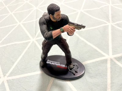 Tom Clancy s Splinter Cell: Conviction Sammelfigur Actionfigur Figur Sam Fisher
