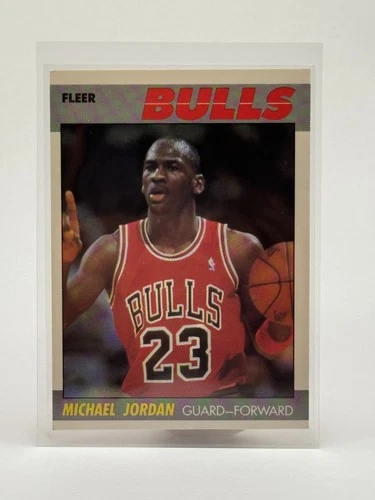 MICHAEL JORDAN 1987-88 FLEER BASKETBALL #59 CHICAGO BULLS