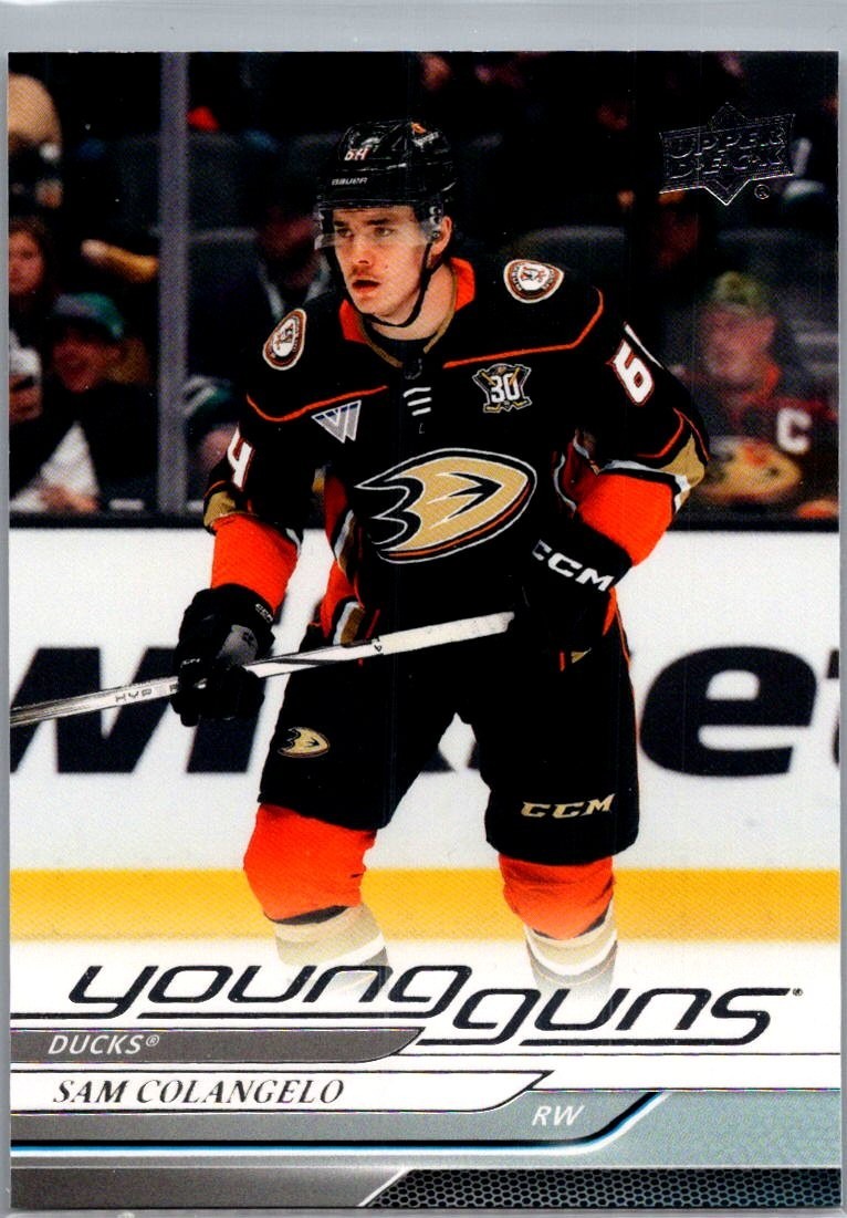 2024-25 Upper Deck Series 1 - Young Guns Sam Colangelo #240 (RC)